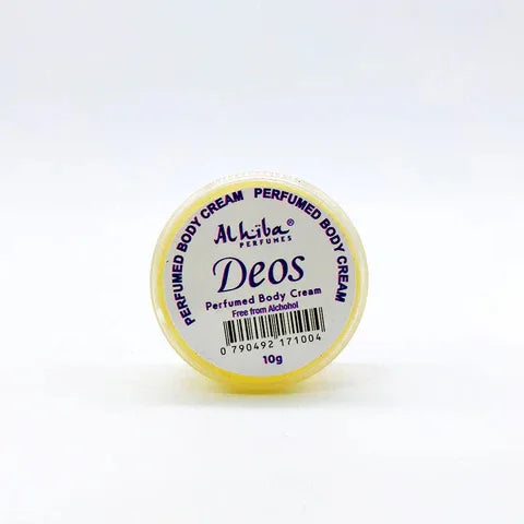 Al Hiba Deos Perfumed Body Cream 10g – Alcohol-Free Fragrance - main view