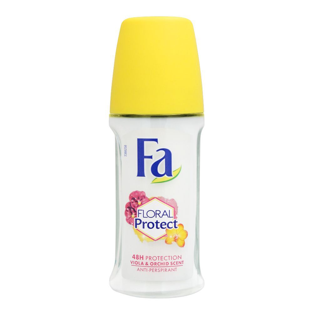 Fa Floral Protect Orchid & Viola Anti-Perspirant Roll On 50ml - main view