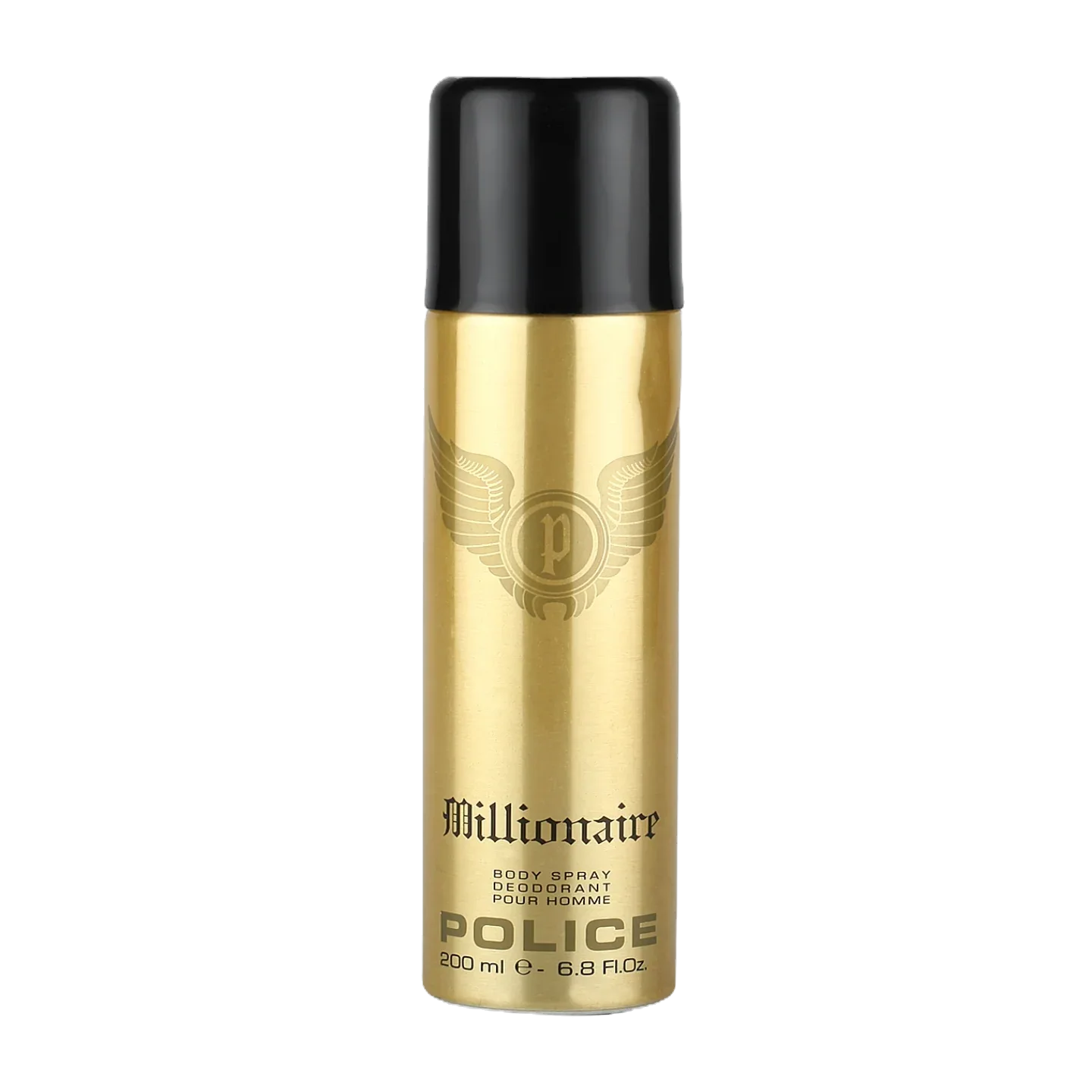 POLICE Millionaire Pour Homme Deodorant 200ml – A Premium Woody Fragrance - main view