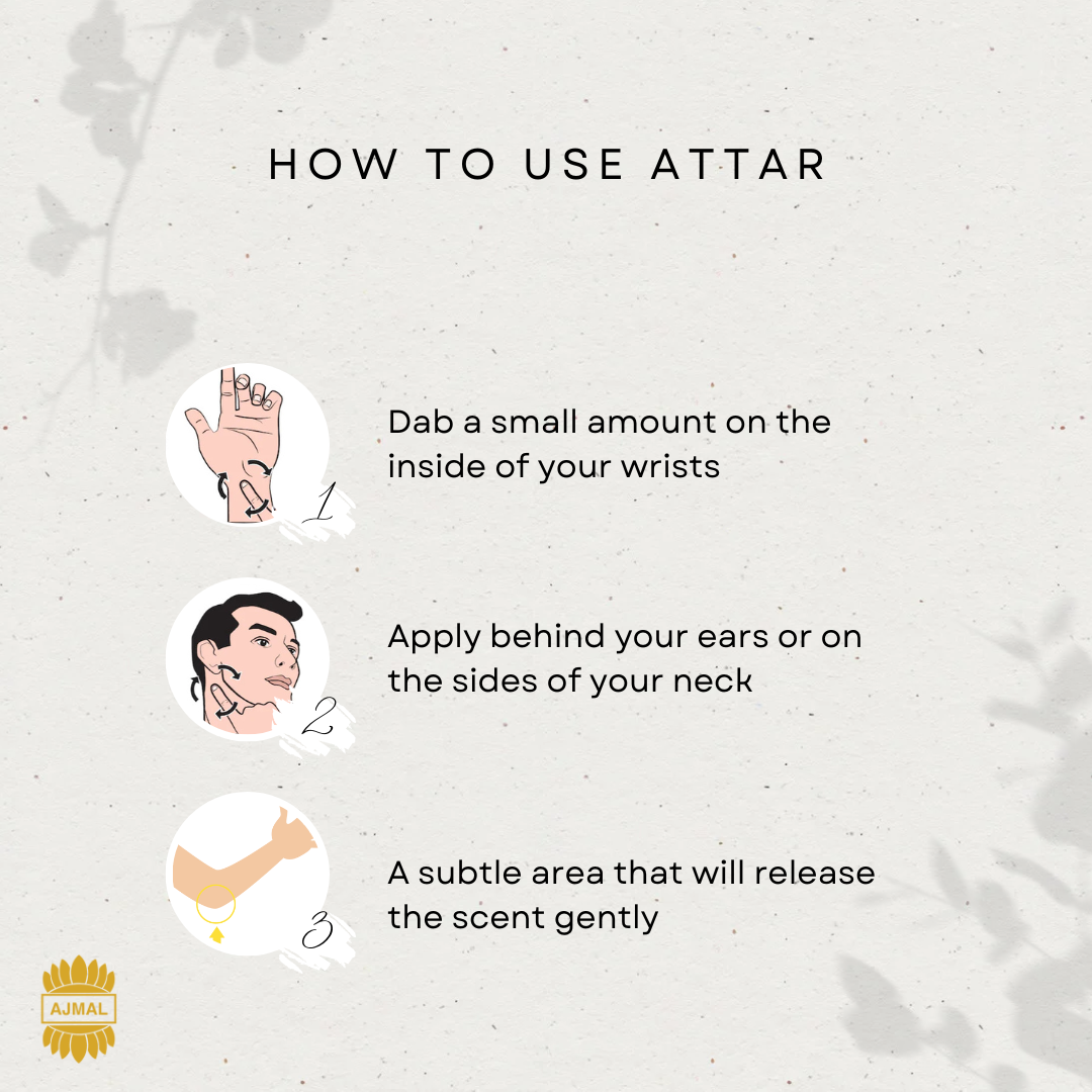 Ajmal Oudh Rose Attar – Premium Floral Perfume Oil for Men and Women - 6ml view