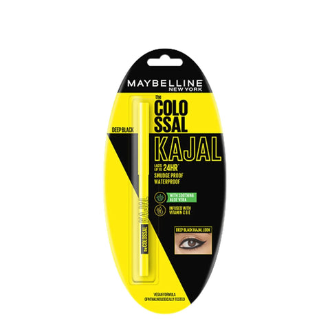 Maybelline New York Colossal Kajal, Intense Colour, Waterproof, Long lasting 24H - main view