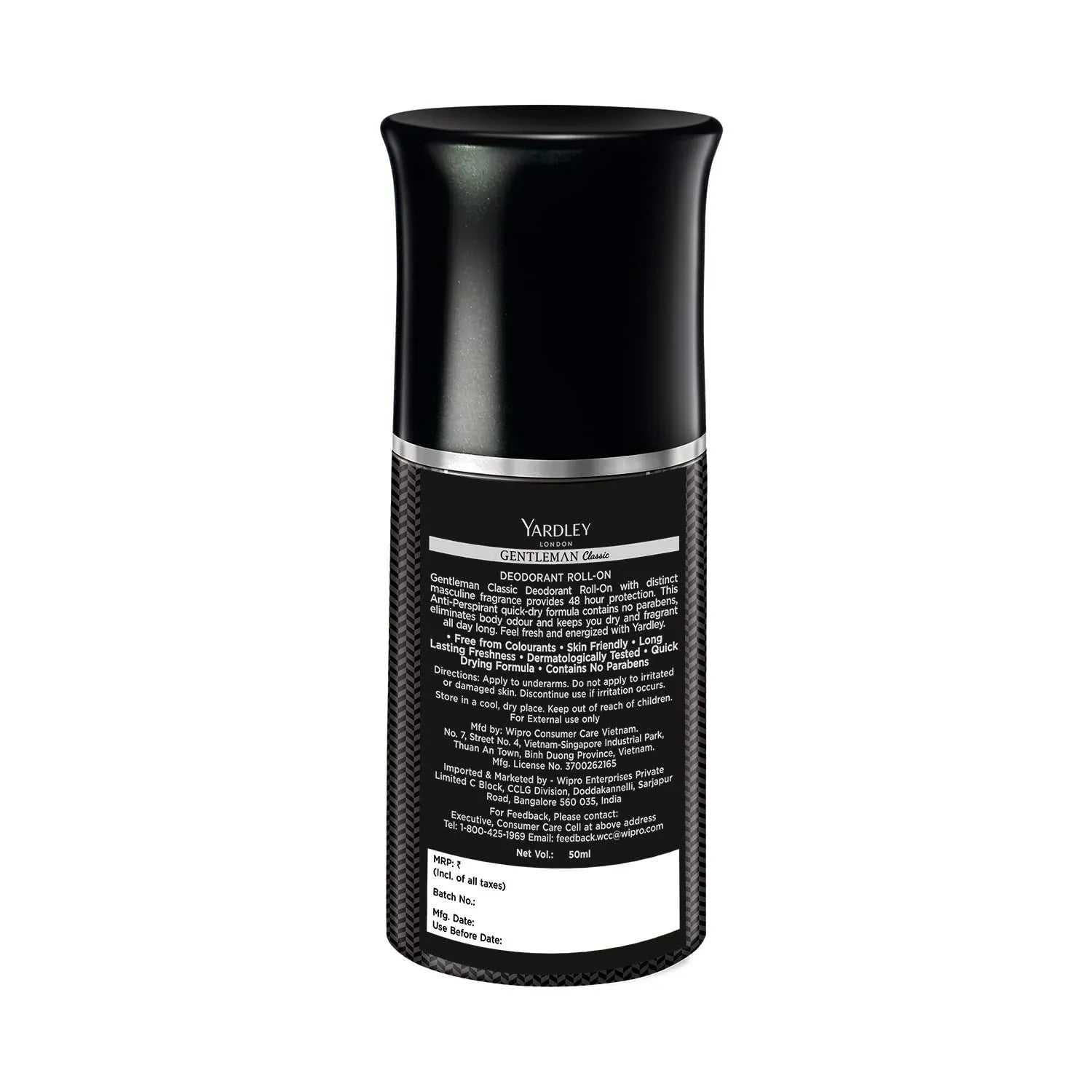 Yardley London Gentleman Classic Roll-On For Men| Masculine Fragrance| 50ml - view 2