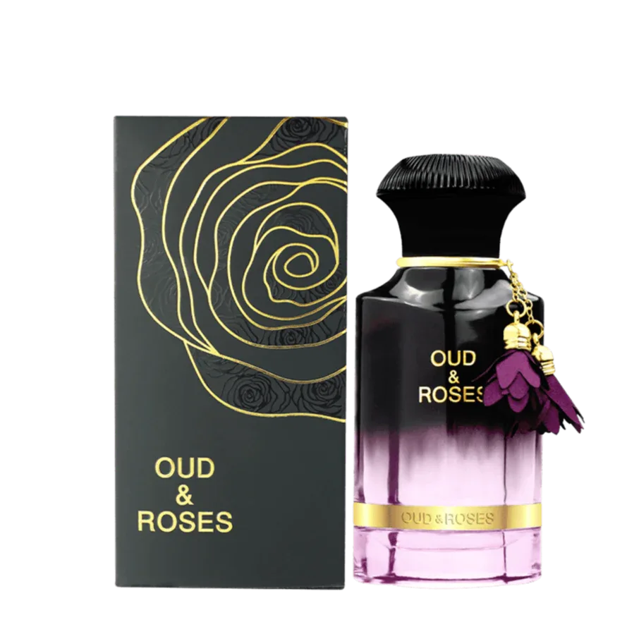 Ahmed Al Maghribi Oud & Roses Eau De Parfum For Unisex 60ml - main view
