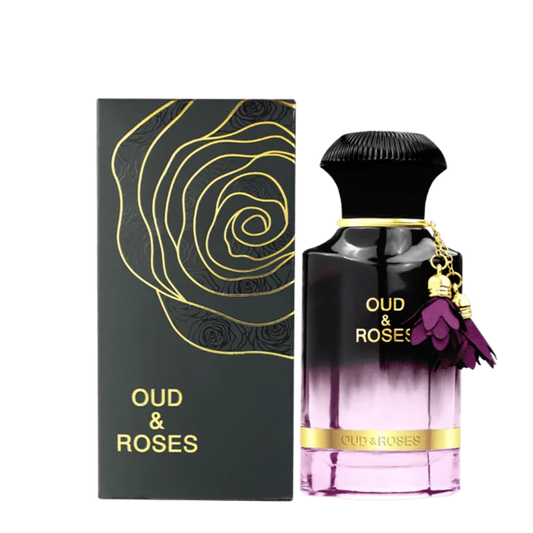 Ahmed Al Maghribi Oud & Roses Eau De Parfum For Unisex 60ml - main view