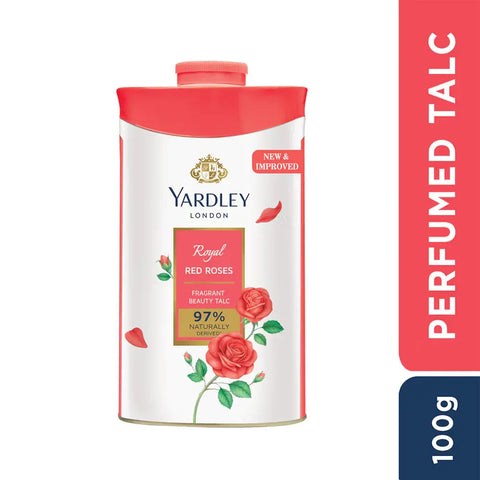 Yardley London Royal Red Roses Talc 100g - view 2