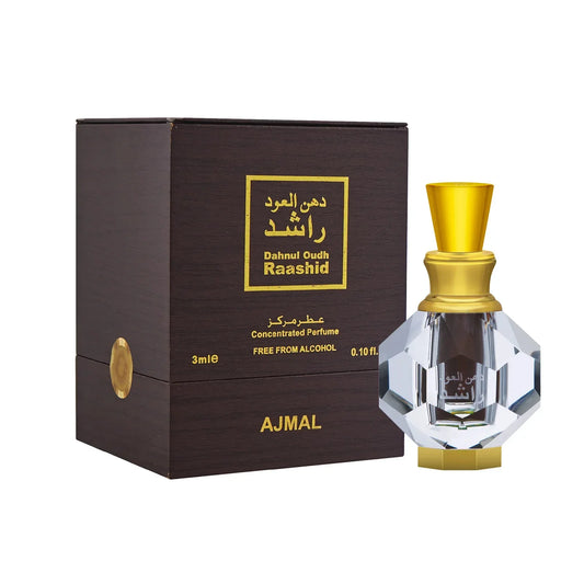 Dahnul Oudh Raashid Concentrated Perfume Oil 3ML For Unisex - main view