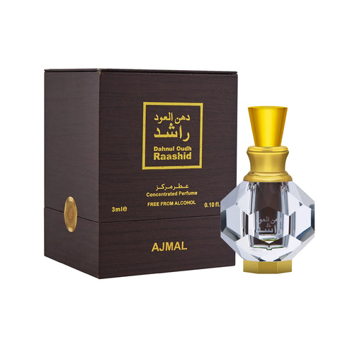 Dahnul Oudh Raashid Concentrated Perfume Oil 3ML For Unisex - main view