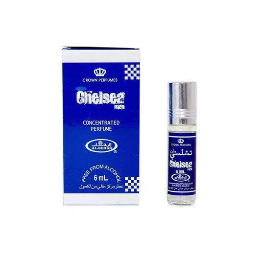 Crown Perfumes Al Rehab Chelsea Attar - 6ml Roll-On | Compact, Long-Lasting - main view