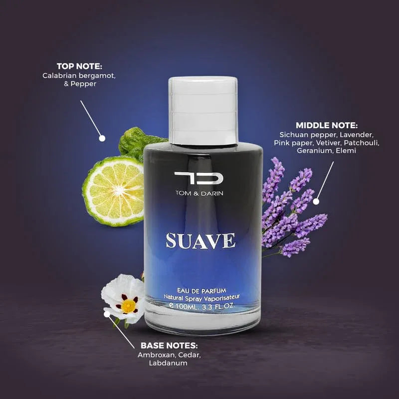 Tom & Darin Suave Perfume for Men, 100ml | Eau De Parfum - view 2