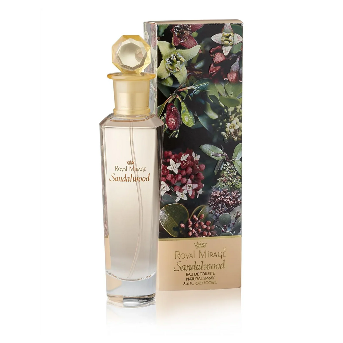 Royal Mirage Sandalwood 100ml Eau De Toilette – Embrace Timeless Elegance - main view