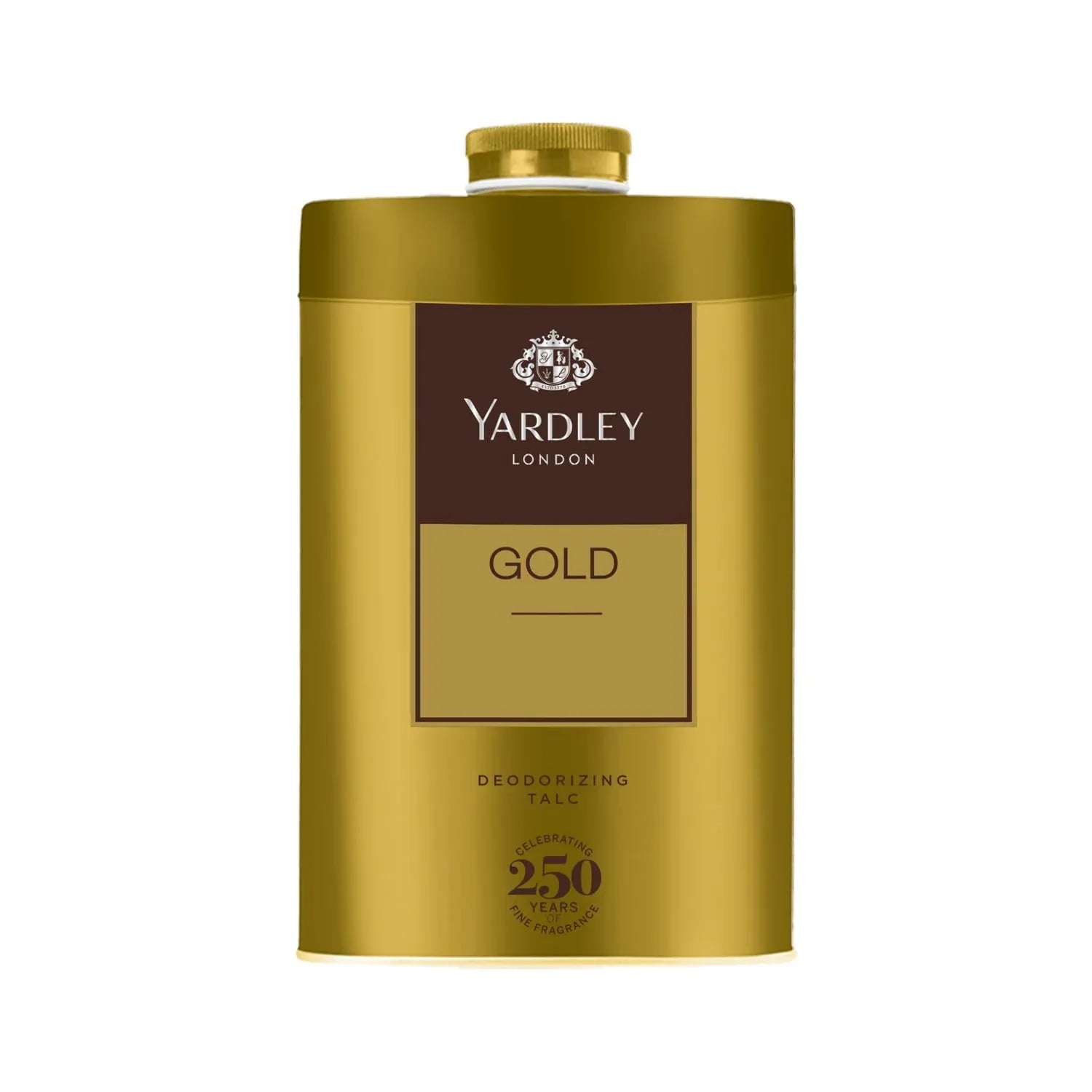 Yardley London Gold Deodorizing Talc: Embrace Timeless Masculine Elegance - main view