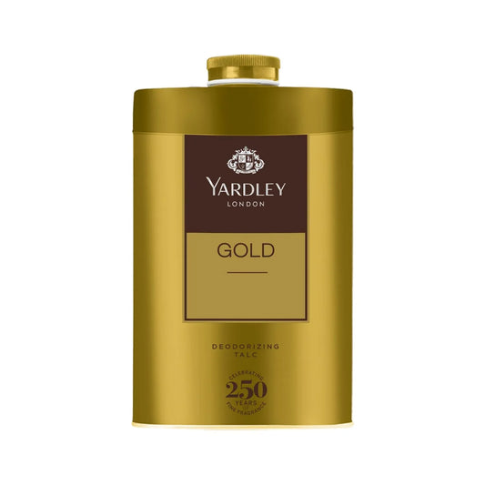 Yardley London Gold Deodorizing Talc: Embrace Timeless Masculine Elegance - main view