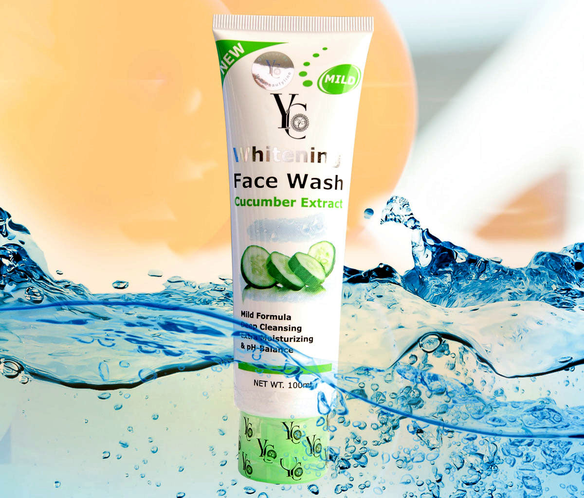 YC WHITENING FACE WASH CUCUMBER EXTRACT Face Wash  (100 ml) - main view