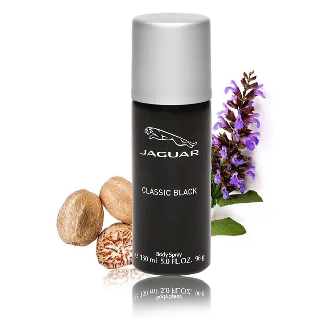 JAGUAR Men Classic Black Deodorant 150 ml – A Modern Classic for Gentleman - view 2