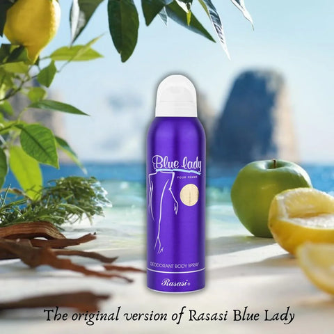 Rasasi Blue Lady Deodorant Spray For Women 200ml - view 3