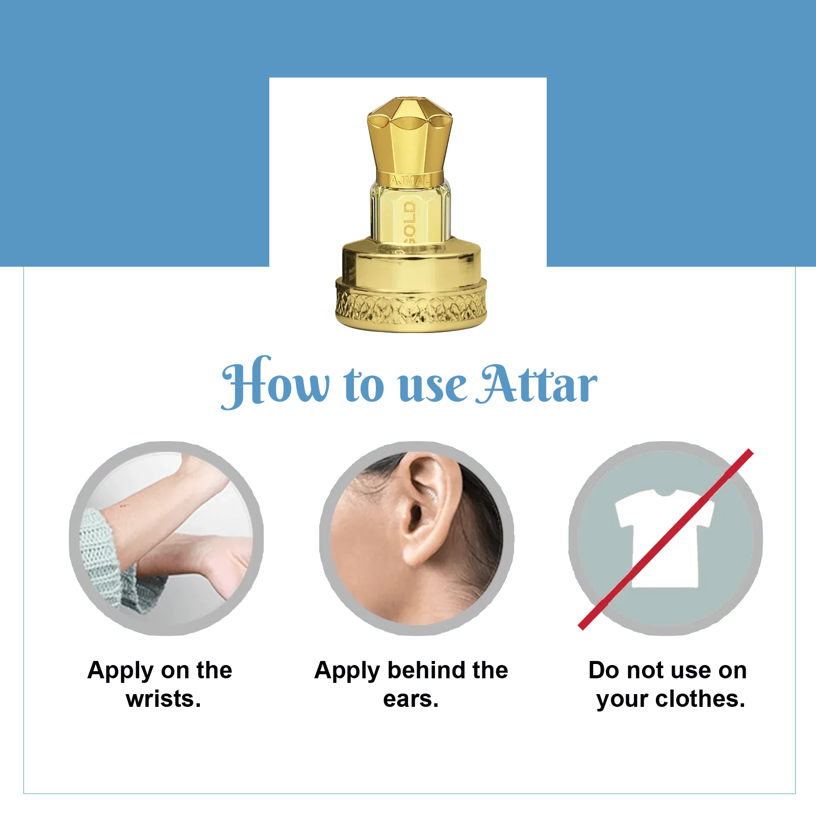 AJMAL COOL MUSK Non-Alcoholic Concentrated Long Lasting Attar for Unisex- 5 ML - view 4