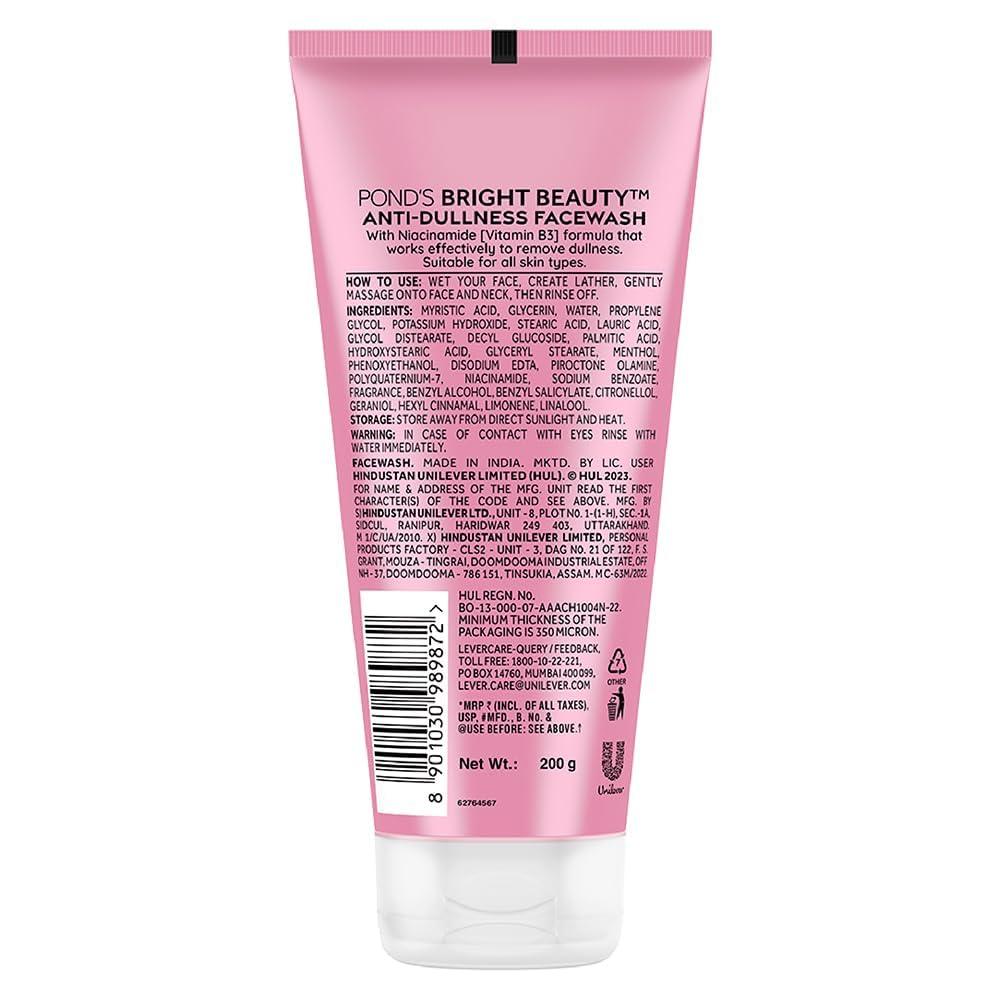 Pond's Bright Beauty Spot-less Glow Face Wash 200 g - view 2