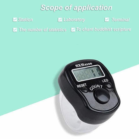 Tasbeeh Tally Counter with LED Light - view 4
