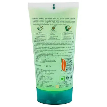 Himalaya Purifying Neem Face Wash 150 ml - view 2