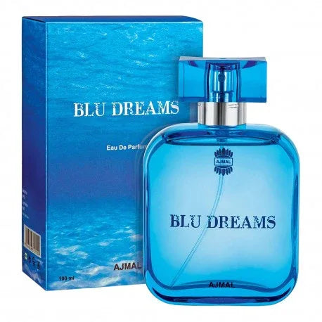Ajmal Blu Dreams Eau de Parfum Perfume 100ML For Men - main view