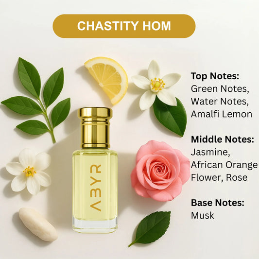 ABYR Chastity Hom Attar – Alcohol-Free Long-Lasting Attar - 3ml view