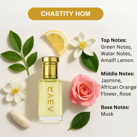 ABYR Chastity Hom Attar – Alcohol-Free Long-Lasting Attar - 3ml view