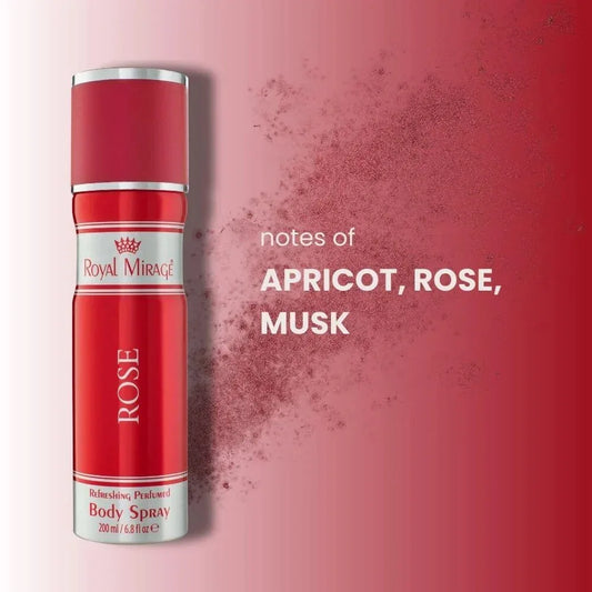Royal Mirage Rose Body Deodorant Spray 200ml - view 2