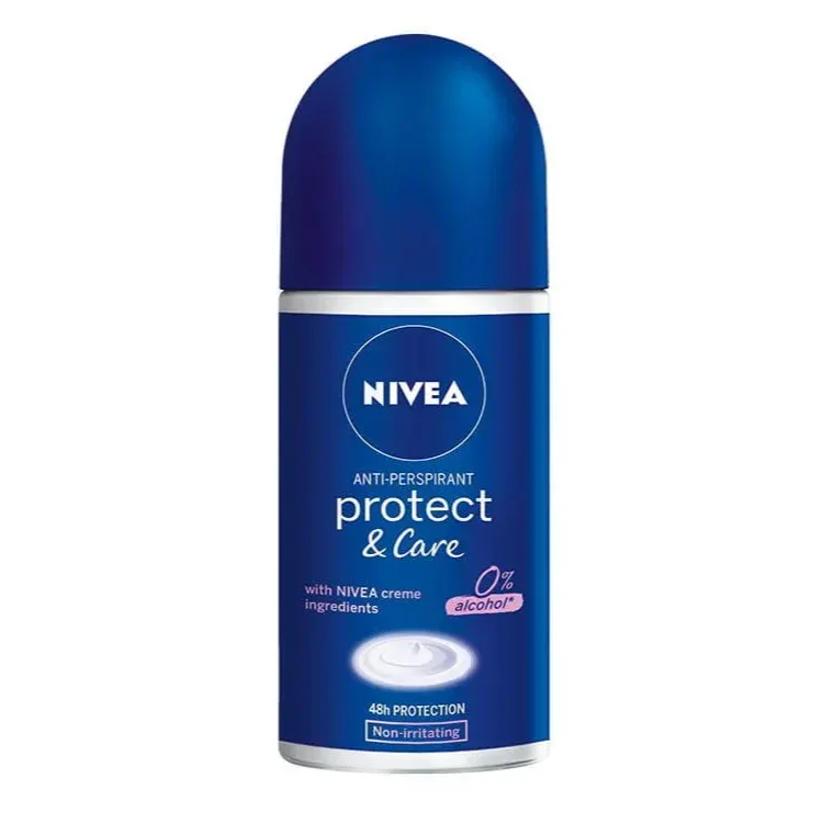 Nivea Protect and Care Antiperspirant Body Roll-On (50ml) – Fresh & Long-lasting - main view