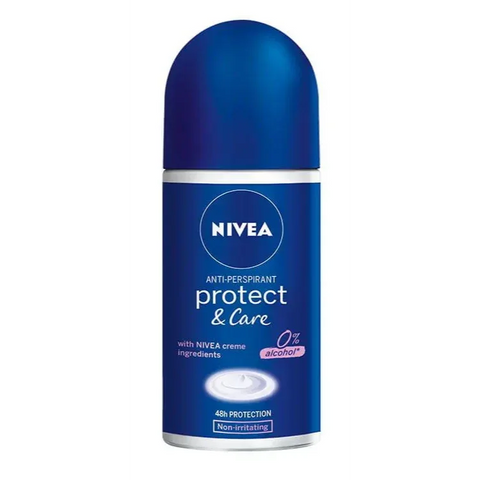 Nivea Protect and Care Antiperspirant Body Roll-On (50ml) – Fresh & Long-lasting - main view