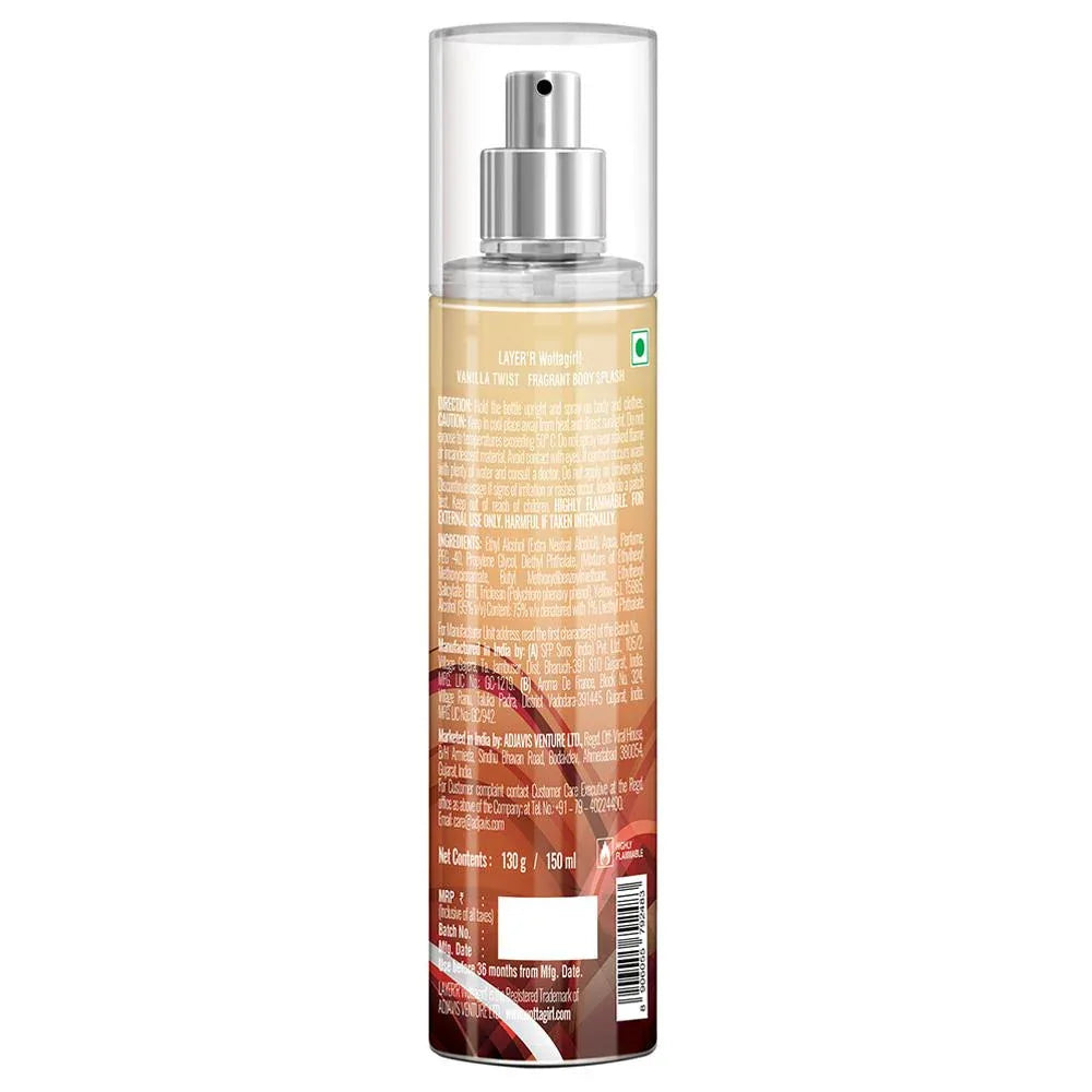 Layer'r Wottagirl Vanilla Twist Body Splash - view 2