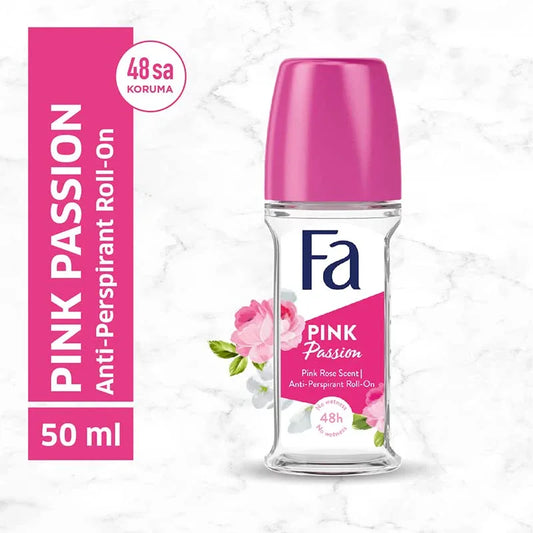 FA Pink Passion Deodorant Roll On- 50ml - view 2