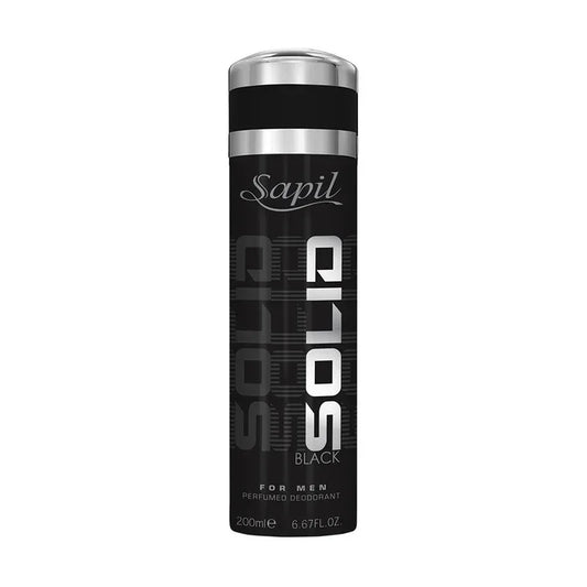Sapil Solid Black Deodorant for Men 200ml - view 2