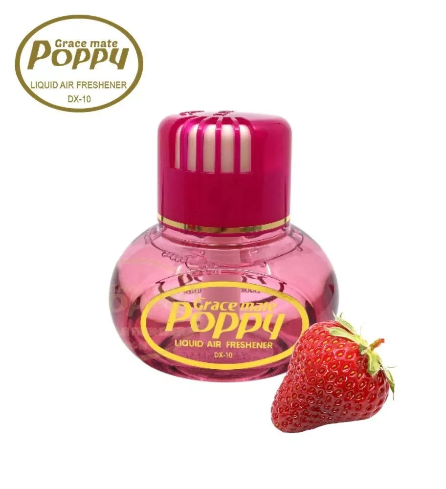 Grace Mate Poppy Strawberry Liquid Car Air Freshener – 150ml - view 2