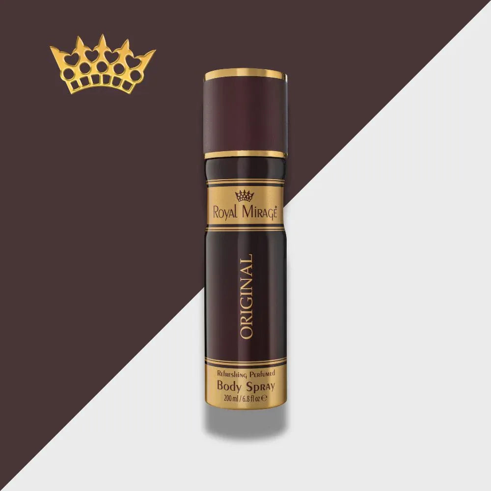 Royal Mirage Original Body Deodorant Spray 200ml - main view