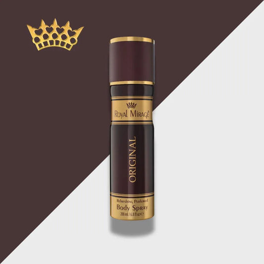 Royal Mirage Original Body Deodorant Spray 200ml - main view
