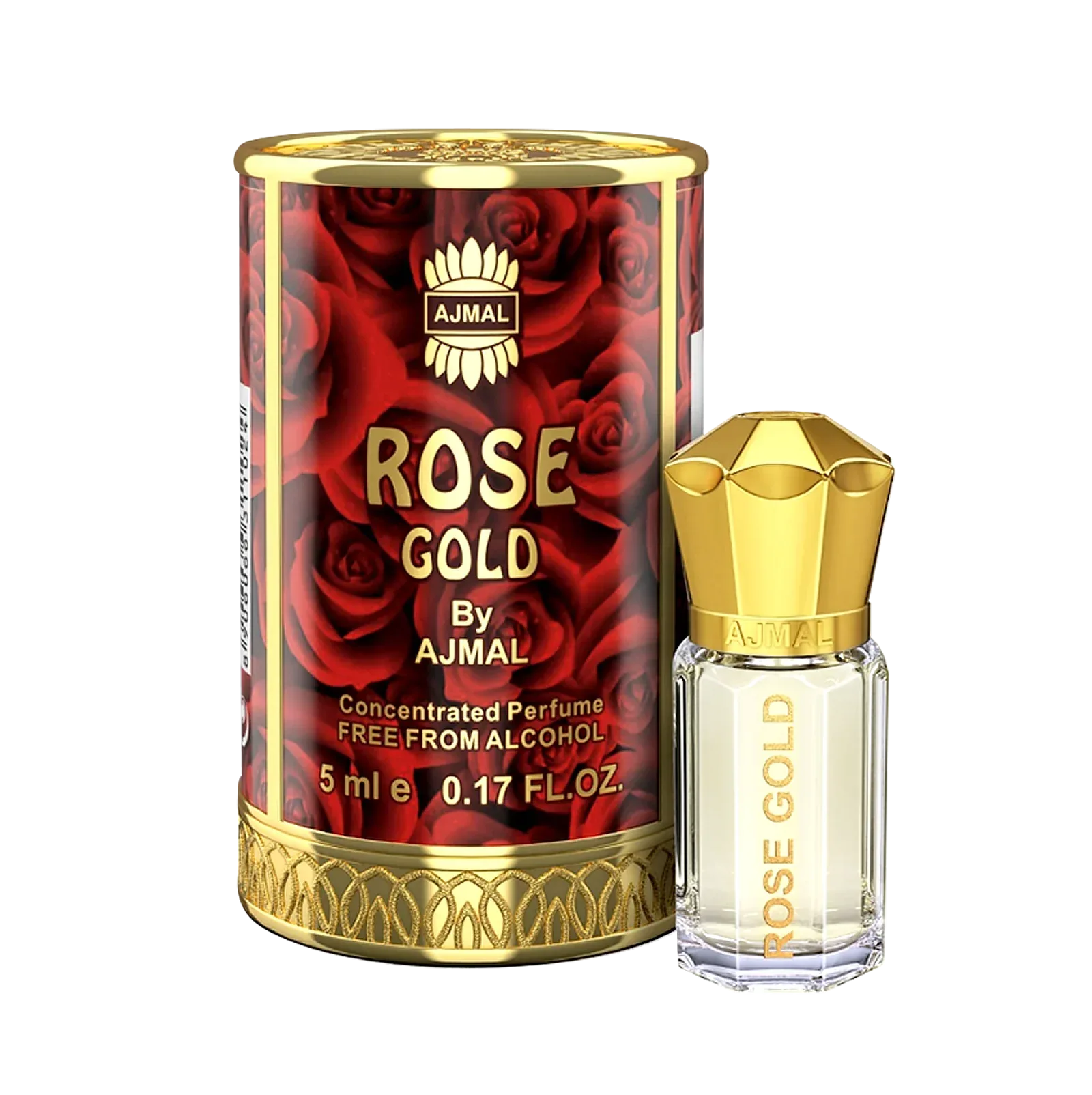 AJMAL ROSE GOLD Attar Non-Alcoholic Concentrated Long Lasting Attar for Unisex - main view