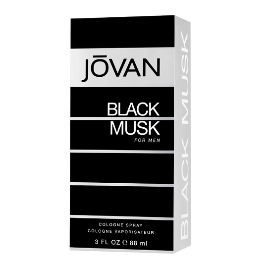 Jovan Black Musk Eau de Cologne for Men 88ml - view 2