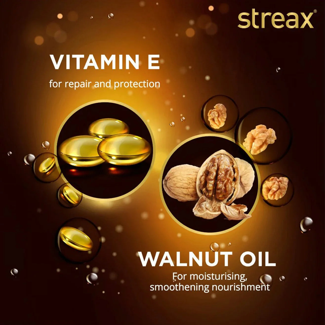 Streax Hair Serum Vitalised with Walnut Oil 45ml - view 2