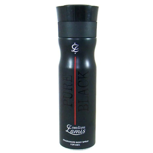 Creation Lamis Pure Black Deodorant Body Spray for Men (200ml) - view 2