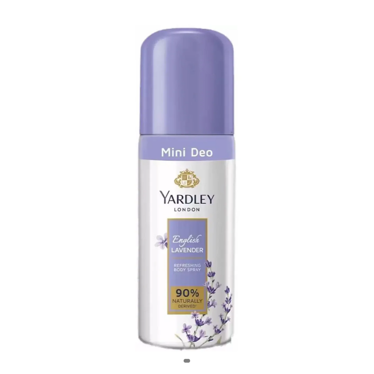 Yardley London English Lavender Mini Body Spray 50ml – Unisex Perfume - main view