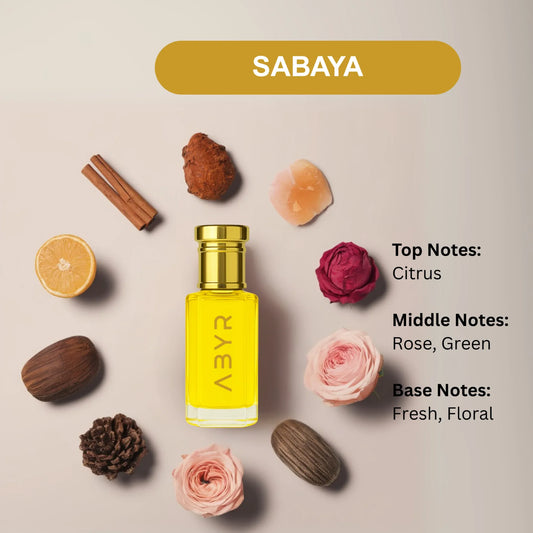 ABYR Sabaya Attar – Alcohol-Free Long-Lasting Floral & Fresh Fragrance - 6ml view