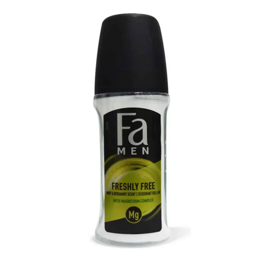 Fa Roll On Mint & Bergamot Deodorant for Men 50ml – Fresh, Energizing Protection - main view
