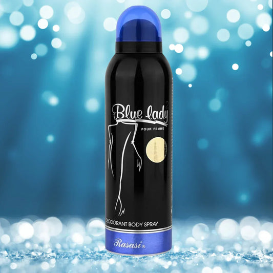 Rasasi Blue Lady 2 Black Deodorant Spray 200ML - main view