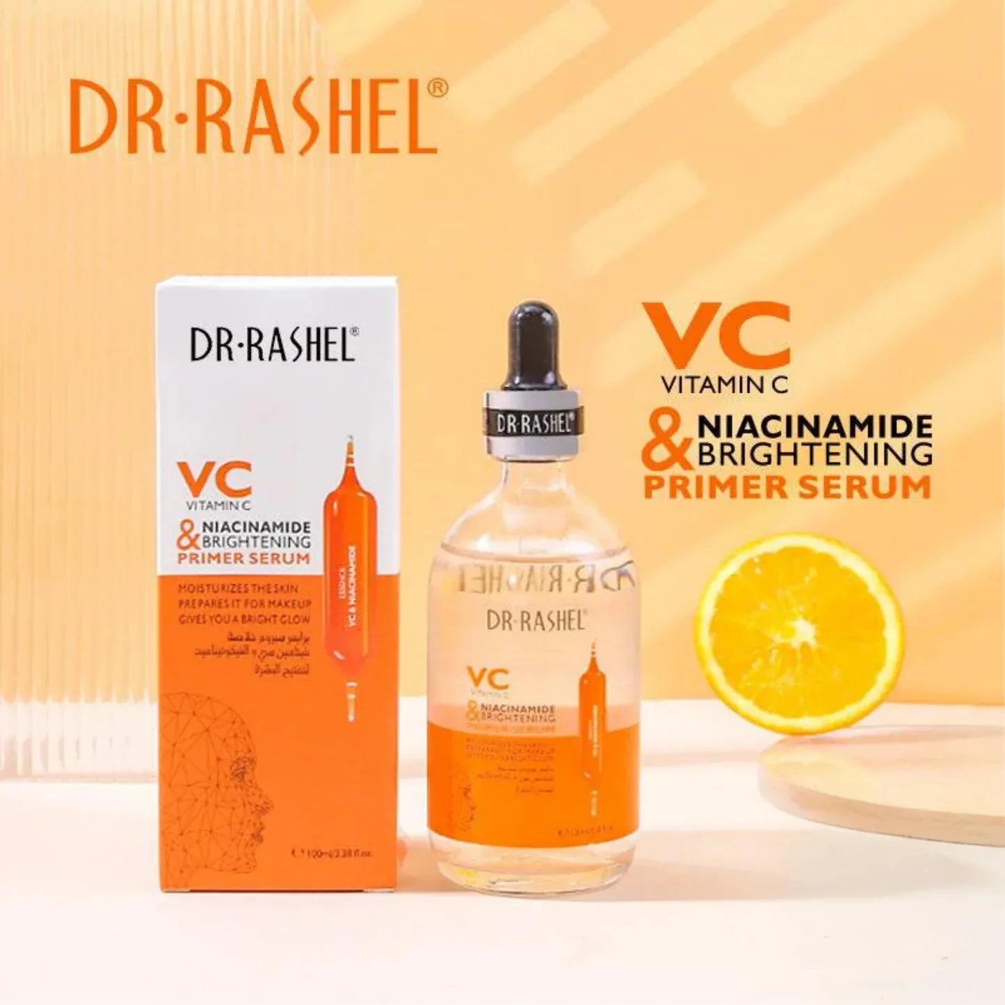 Dr.Rashel Vitamin C Niacinamide Brightening Primer Serum – 100ml - view 2