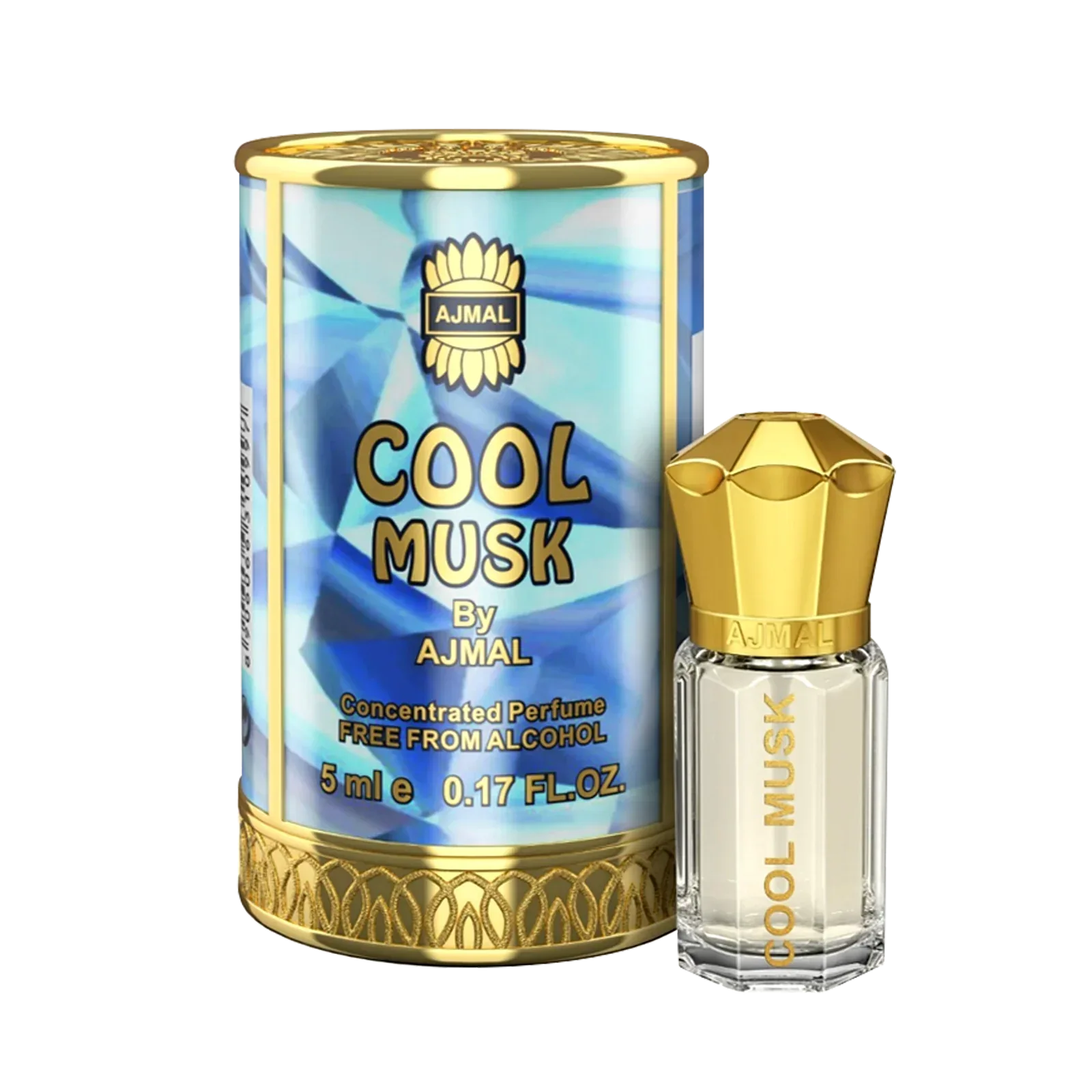 AJMAL COOL MUSK Non-Alcoholic Concentrated Long Lasting Attar for Unisex- 5 ML - view 3