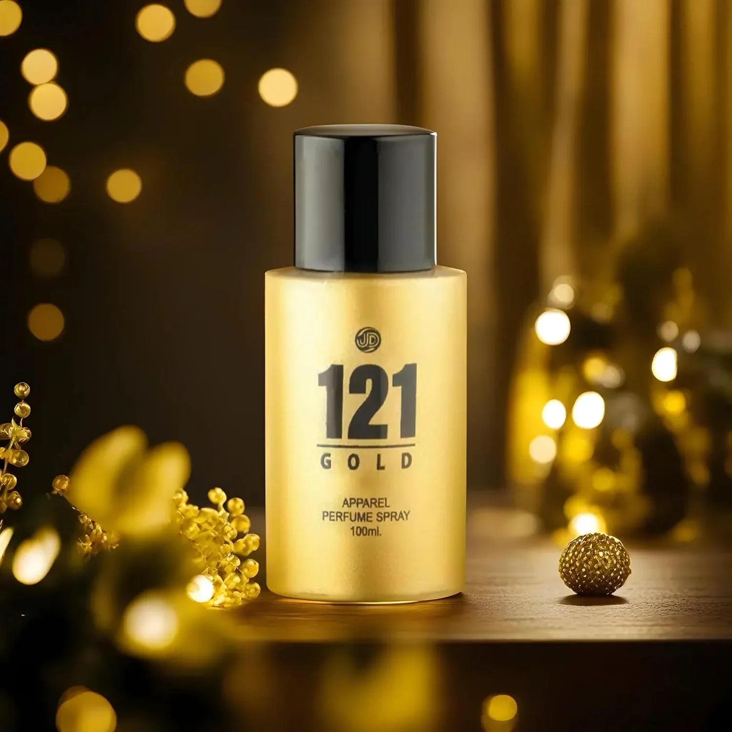JETHARAM DAWARJI INTERNATIONAL 121 GOLD Apparel Unisex Perfume - 100 ml - main view
