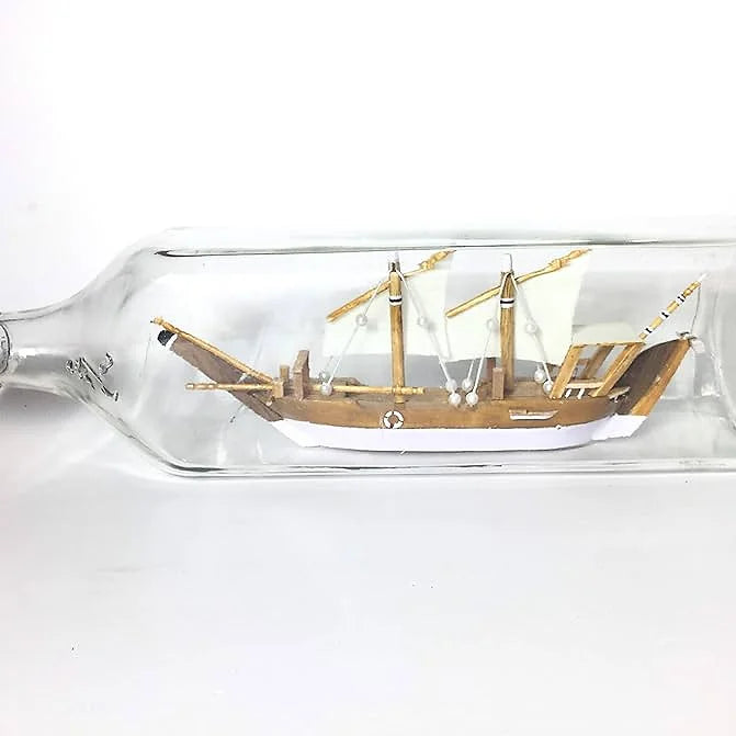 Toybo Brand Traditional Kerala Uru Model in a Bottle | Great collectable Gift