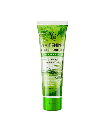 YC Whitening Neem Extract Acne Face Wash - Prevent Pimples deep cleanse 100ml - main view