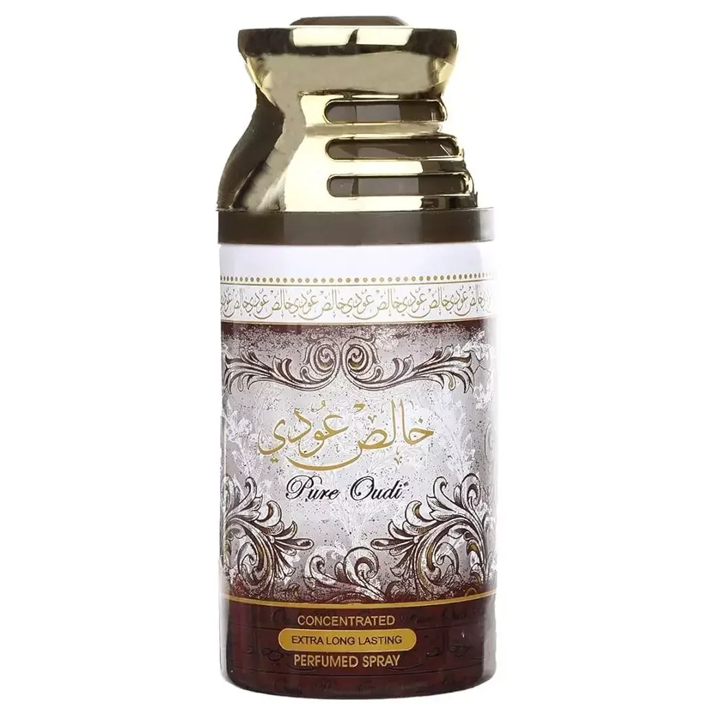 LATTAFA Pure Oudi Perfumed Deodorant Spray - main view