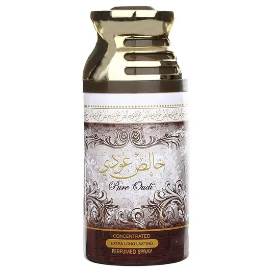 LATTAFA Pure Oudi Perfumed Deodorant Spray - main view